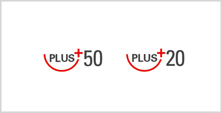 PLUS50 PLUS20